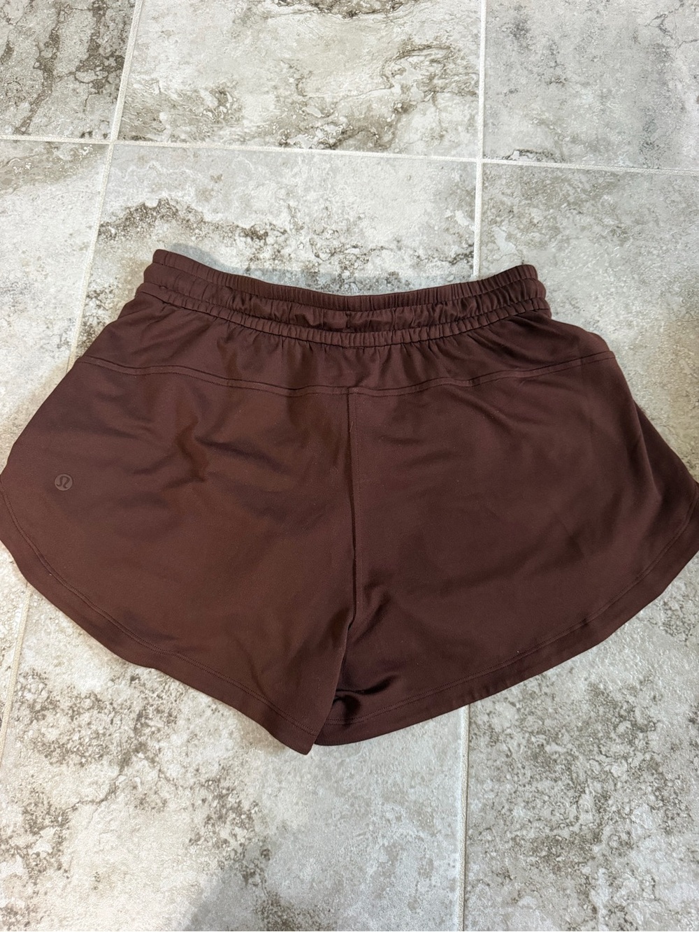 lululemon athletica Brown Athletic Running Shorts